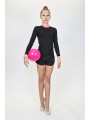 Long sleeve gymnastics top BALESPO RGC 220-100.1 with pink trim