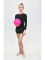 Long sleeve gymnastics top BALESPO RGC 220-100.1 with pink trim