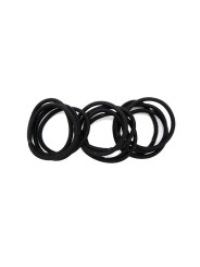 Pack of 12 elastic hair bands