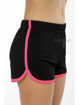 Gymnastic shorts BALESPO RGC 620-100.1 black with color trim