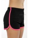 Gymnastic shorts BALESPO RGC 620-100.1 black with color trim