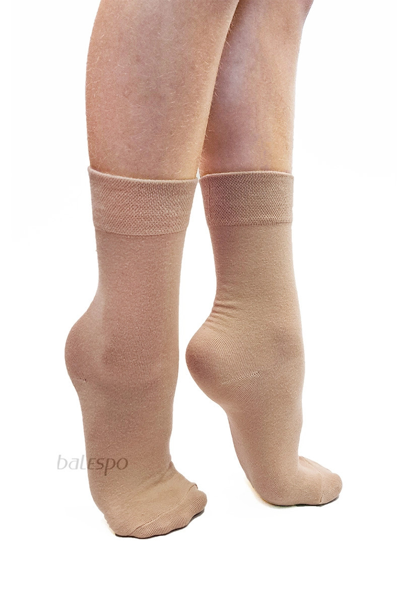 BALESPO SK20.1 Dance Socks – Nude Glide Socks for Contemporary & Training