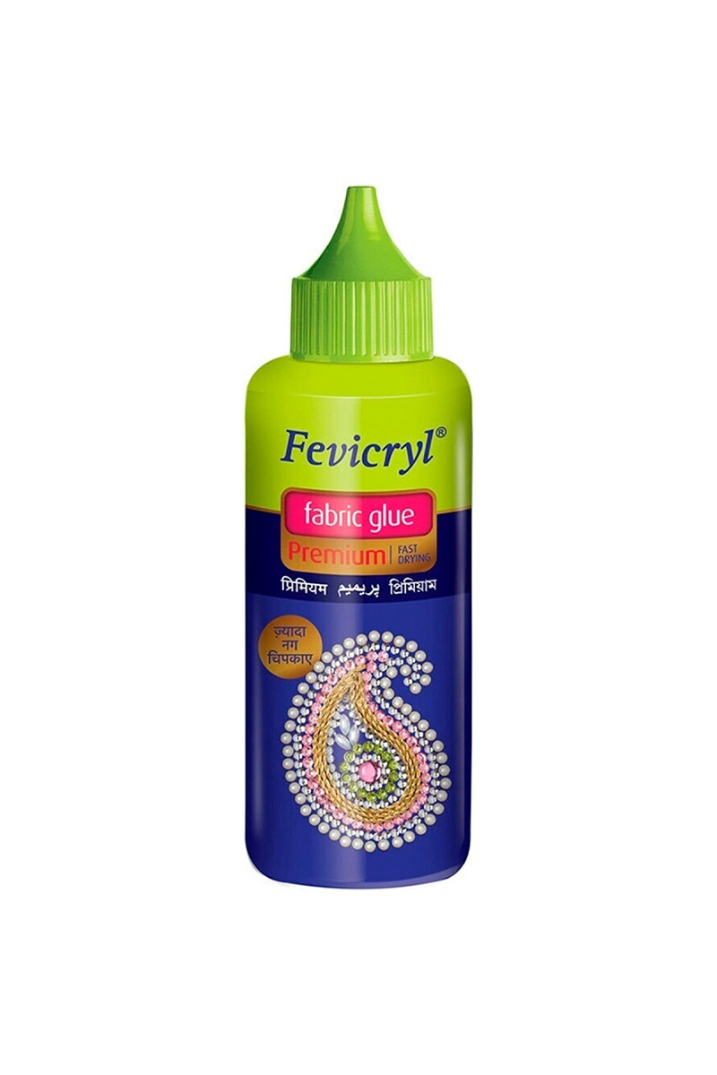 Fevicryl Premium Fabric Glue for Rhinestones 80 ml