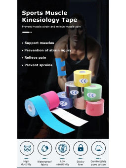 Sport Kinesiology Tape nude