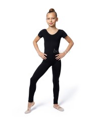 Short-sleeve gymnastic unitard BALESPO BC 440-100