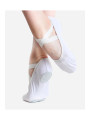 So Danca SD16 Bliss Stretch Canvas Ballet Shoes White