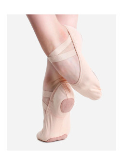 So Danca SD16 Bliss Stretch Canvas Ballet Shoes Light Pink