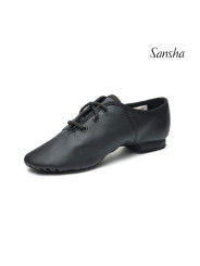 Sansha CAROU-SPLIT JS15Lpi Youth Jazz Shoes Black