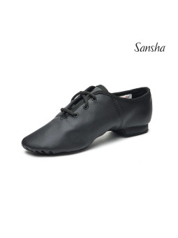 Sansha CAROU-SPLIT JS15Lpi Youth Jazz Shoes Black