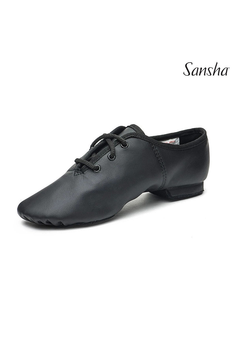 Sansha CAROU-SPLIT JS15Lpi Youth Jazz Shoes Black