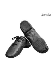 Sansha CAROU-SPLIT JS15Lpi Youth Jazz Shoes Black