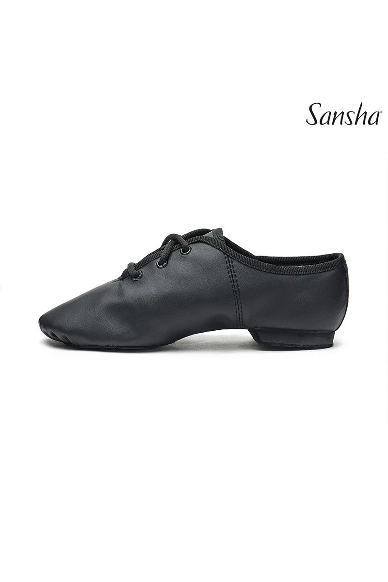Sansha CAROU-SPLIT JS15Lpi Youth Jazz Shoes Black
