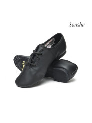 Sansha CAROU-SPLIT JS15Lpi Youth Jazz Shoes Black