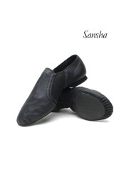 Sansha Charlotte Jazz Dance Shoes Black