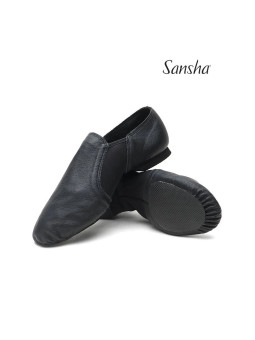 Sansha Charlotte Jazz Dance Shoes Black