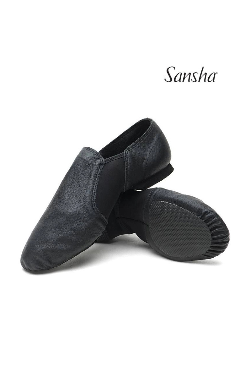 Sansha Charlotte Jazz Dance Shoes Black