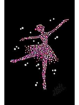 Girls Dance Tank Top BALESPO BC240.7-100 — Crystal Embellished Racerback