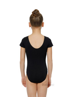 Short sleeve leotard BALESPO BC 310-100 black