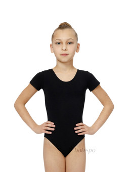 Short sleeve leotard BALESPO BC 310-100 black
