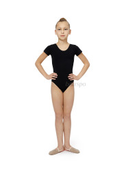 Short sleeve leotard BALESPO BC 310-100 black