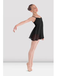 Girls Skirted Camisole Leotard BLOCH Juliet Black CL7047