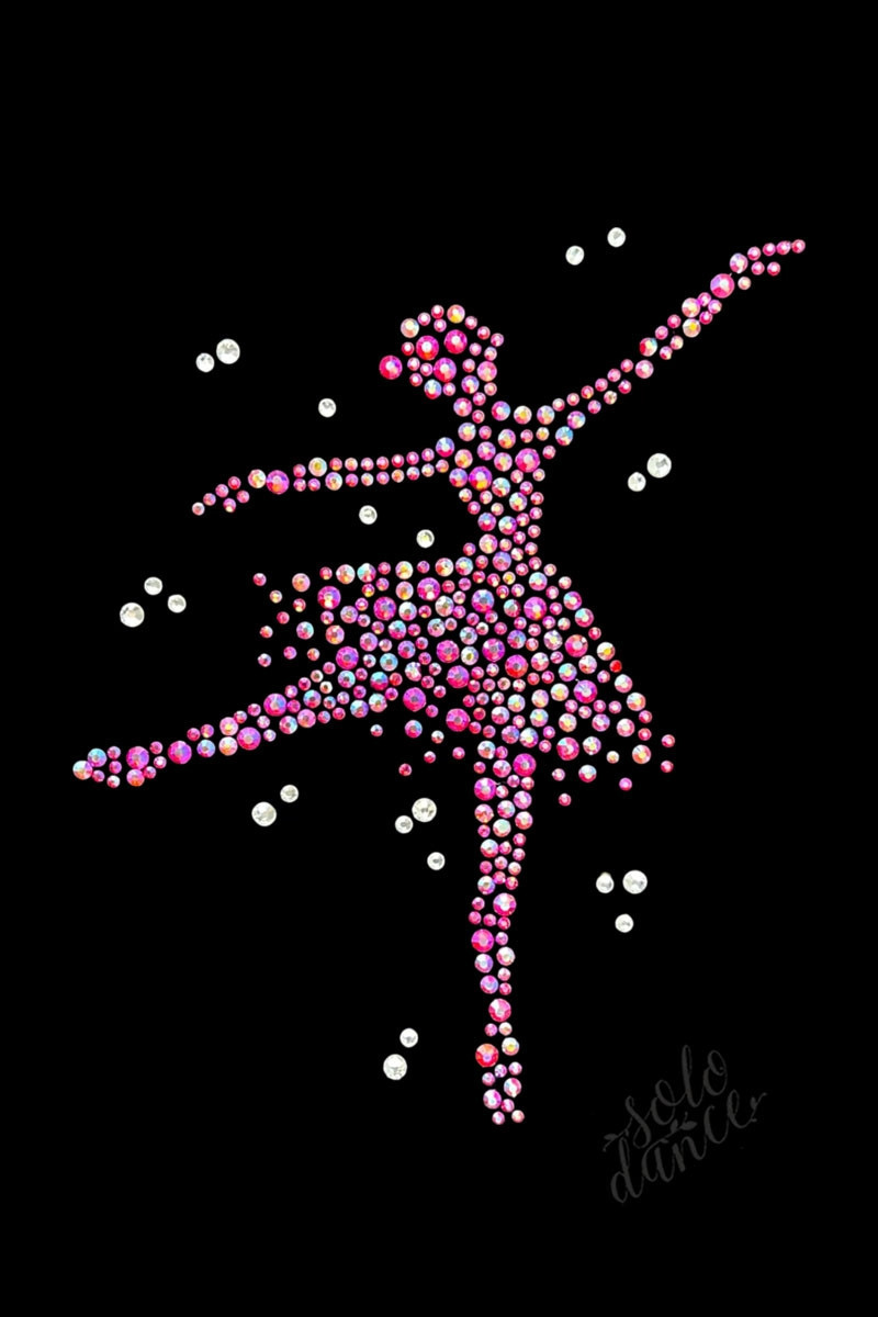 T-Shirt for Dancers BALESPO BC210.7-100 — Crystal Dancewear Top